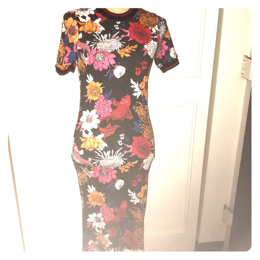 Koi fish Zara dress